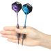 CyeeLife Steel Tip Darts Set - 22g/20g with Aluminum Shafts, Sharpener, Tool, Extra Flights - Black/Silver A-22g - Buy Online on GoSupps.com