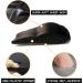 Unisex Sheepskin Heel Pads: Prevent Blisters & Improve Shoe Comfort (Black) - Buy Online on GoSupps.com