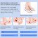Facynde Silicone Toe Spreader & Separator - Alleviate Overlapping Toe Pain Transparent & Comfortable Relief - Buy Online on GoSupps.com