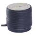 DreamNGet 3x2mm Genuine Vegetable Tanned Black Color Leather String Cord 10m (10.93 Yards) Flat Laces for Necklaces Bracelets Pendent Jewelry Making Crafts