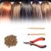 Buy Hair Extension Tool Kit - Micro Silicone Rings Bead & Pliers for Styling | International Shipping Available - Buy Online on GoSupps.com
