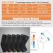 Professional Athletics Knee Brace Compression Sleeve | Support for Men & Women | Knee Pads for Running Meniscus Tear & Arthritis Pain Relief | Fitness Injury Recovery - Medium Black - Buy Online on GoSupps.com