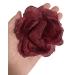 KABELIFE Elegant Ladies Hair Accessories | Flower Hair Clips & Brooches in Wine Red | Stylish Hair Flowers for Every Occasion - Buy Online on GoSupps.com