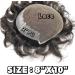 Hairnotion French Lace Toupee with 2 PU Base Off Black 1b# for Men - Natural Hairpiece with 20% Gray (1b20#) - Buy Online on GoSupps.com