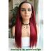 G&T 24 Inch Red Headband Wig for Black Women - Heat Resistant Synthetic Glueless Wig for Daily & Party Use - Buy Online on GoSupps.com
