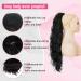 Allyreetress Drawstring Ponytail Extension Long Body Wavy Black Ponytail Extension for Women Synthetic Ponytail Hair Extension Clip in 26 Inch Fluffy Hairpiece for Daily Use (Black) 26 Inch Black - Buy Online on GoSupps.com