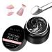 Makartt Solid Nail Glue Gel for False Nail Tips Glue Gel 0.5 floz Lamp Curing Needed Super Adhesive Press on Nails Glue for Fake Nail Long Lasting Nail Art Salon Home Use Clear