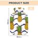 Mnsruu 2L Hot Water Bottle with Soft Cover - Pineapple & Waves Design | Perfect Gift for Women & Kids | Ideal for Christmas - Buy Online on GoSupps.com