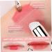 2Pcs Lipstick Brush Set - Soft Silicone Lip Applicator with Dust-Proof Cover for Lip Balm Lip Gloss & Concealer - Portable & Transparent - Buy Online on GoSupps.com
