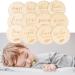 Joy Depot 12-Piece Baby Monthly Wooden Cards and Discs Set for Newborns | Double-Sided Milestone Photo Props | Baby Shower Gift | 0-12 Months Growth Recording - Buy Online on GoSupps.com