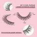 Parriparri Russian Strip Lashes - 10 Pairs Natural Look Curly Fake Eyelashes | Fluffy Wispy 3D Faux Mink Lashes for a Glamorous Look - Buy Online on GoSupps.com