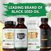 Organic Premium Black Seed Oil Capsules - 3 Month Supply (2000mg Per Serving) | Cold Pressed Nigella Sativa Oil - High Potency Non-GMO - 180 Count - Buy Online on GoSupps.com