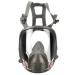 3M Full Facepiece Reusable Respirator 6800 Paint Vapors Dust Mold Chemicals Medium 1 Count (Pack of 1)