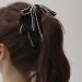 Horsetail Banana Clip Bowknot Banana Hairpin for Women Multi-Functional Hair Shaping Tool for Applying Makeup Indoors Outdoor Parties Washing Your Face Exercising Bathing Black - Buy Online on GoSupps.com