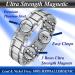 Vicmag 3x Magnetic Hardship Men - Lymphatic Drainage Titanium Steel for Arthritis | Adjustable Magnet Health with Free Tools & Gift Box (Silver) - Buy Online on GoSupps.com