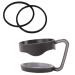 Replacement Rubber Gasket Seal Ring 30 oz Tumbler Compatible with Yeti RTIC Ozark Trail Rocky Mountain Mossy Top Lid CocoStraw Brand Vacuum Stainless Steel Cup Flex Spare 3 Piece Set