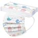 NcQifei 50-Pack Colorful Cartoon Children Disposable 3-Layer Face Masks - Breathable Mouth-Nose Protection for Boys & Girls - Buy Online on GoSupps.com