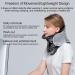 Buy Safwel Neck Tractor - Adjustable Portable Barehole Neck Support for Neck Pain Relief | Women's Button Design - Buy Online on GoSupps.com