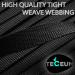 TECEUM Heavy Duty 1 Inch Black Webbing for Climbing - 1-10 Yards - Buy Online on GoSupps.com