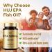 HUJ 97% EPA Omega-3 Fish Oil - 1200mg EPA Fish Oil Wild-Caught Sustainably Sourced - Suppprts Cardiovascular Health & Healthy Triglyceride lewels* - 60 Softgels - Buy Online on GoSupps.com