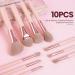 MAANGE Makeup Brushes Premium Synthetic Makeup Brush Set Make up Brushes for Foundation Concealers Powder Eyeshadow Synthetic Bristles 10 Piece Set - Buy Online on GoSupps.com