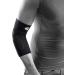 BAUERFEIND Elbow Support for Tennis & Golfer's Elbow - Unisex All-Black Size S | International Shipping Available - Buy Online on GoSupps.com
