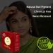 Organic Netra Sindoor | 100% Chemical-Free KumKum Paste - All Natural, No Lead or Mercury, Water Resistant - 8 gm (Red) - Buy Online on GoSupps.com