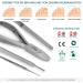 Blizzard Podology Instruments Set - 4 pcs Nail Tongs Corner Files Sapphire Nail File & Scalpel Holder | German Medical Quality for Hard & Ingrown Nails | Foot Care Tools - Buy Online on GoSupps.com