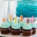 48pcs Surfboard Cupcake Toppers - Summer Hawaii Cupcake Toppers - Buy Online on GoSupps.com