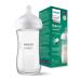 Philips Avent Natural Response Glass Baby Bottle - 240ml Baby Milk Bottle BPA Free for Newbown Babies 1 Month+ (Model SCY933/01) 240ml x1