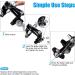 Riakrum 6-Piece Road Bike Brake Calipers Set with Aluminum Levers and Cables - Buy Online on GoSupps.com