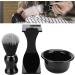 HERCHR Men's Shaving Tool Set - 3pcs Beard Grooming Kit with Brush Bowl & Holder for Mustache & Face Cleaning - Buy Online on GoSupps.com