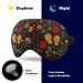 Colorful Sport Pattern Sleep Mask | Adjustable Eye Cover for Sleeping | Blocks Light for Night Travel Nap | Men Women - Buy Online on GoSupps.com