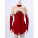 Oyolan Rhinestone Ice Skating Dress for Girls - Burgundy, 8 Years - Buy Online on GoSupps.com