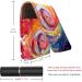Travel Lipstick Organizer Case - Portable Makeup Bag with Mirror | Abstract Watercolor Design | Shop Now - Buy Online on GoSupps.com