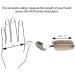 Sammons Preston Universal Cuff for Elderly - Large Leather ADL Cuff with Elastic Strap - Ideal for Weak Grip - 3.5 Knuckle Width - Buy Online on GoSupps.com