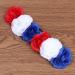 minkissy Rose Flower Headband Day of the Dead Headpiece Wedding Festival Headband for Christmas Halloween (Red White Blue) - Buy Online on GoSupps.com