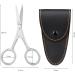 URAQT Nail Scissors Professional Stainless Steel Cuticle Scissors with Leather Pouch Sharp Manicure Scissors Pointed Beauty Scissors for Trimming Eyebrows Nose Hair Beard Finger & Toe Nail Care With Leather Case - Buy Online on GoSupps.com