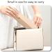 Soft Silicone Makeup Brush Bag with Wash Board | Portable Dustproof Case for Travel - Large Capacity Flip Cover & Button Closure - Buy Online on GoSupps.com