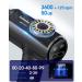 Uplayteck Massage Gun - 30 Speed Hand Massager with LCD Touchscreen & 6 Heads | Ultimate Relaxation for Shoulders Body & Back - Buy Online on GoSupps.com