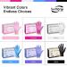 SwiftGrip 3mil Nitrile Exam Gloves - Medium Box of 50 | Latex-Free, Powder-Free, Non-Sterile | Ideal for Medical, Cleaning, Cooking, Esthetician | Violet Nitrile Gloves - Buy Online on GoSupps.com