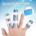 4-Sided Finger Splints - Injury Recovery & Pain Relief | Padded Support with Aluminium | Size S - Buy Online on GoSupps.com