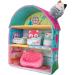Squishville by Squishmallows SQM0049 Fifi's Cottage Townhouse with 2 Mini-Squishmallows and 4 Furniture Accessories - 3 Floors, Irresistibly Soft Plush Toys - Buy Online on GoSupps.com