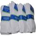 Men's Diabetic Socks King Size 13-16 Crew Length - 12 Pairs White - Buy Online on GoSupps.com
