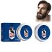 Baume Adoucissant Pour Barbe - 2 Pi ces | Huile D'argan & Jojoba Pour Barbe Douce Et Hydrat e | Pour Stylage Et Nutrition | Brillance Contr le Des Frisottis Et paississement De La Barbe