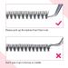 D Curl 20D 0.07 10mm Cluster Lashes Extensions - 200Pcs DIY Eyelash Extensions at Home - Buy Online on GoSupps.com