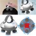 Fiorky Portable Head Massage Device - 8 Silicone Massage Heads Scalp Vibration for Hair Growth & Relaxation - USB Rechargeable (Silver) - Shop Internationally - Buy Online on GoSupps.com