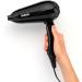 BaByliss Travel Dry 2000W Hair Dryer - Dual Voltage, Lightweight, Compact Folding Handle - Black & Orange Floral Pattern - Buy Online on GoSupps.com