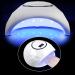 CORESLUX 72W UV LED Nail Lamp - Fast Gel Nail Dryer with LCD Screen - White Purple - Buy Online on GoSupps.com