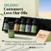 Lagunamoon Essential Oils Gift Set - 6 Pure 10ML Oils for Diffuser, Massage, Aromatherapy & Skin Care - Buy Online on GoSupps.com